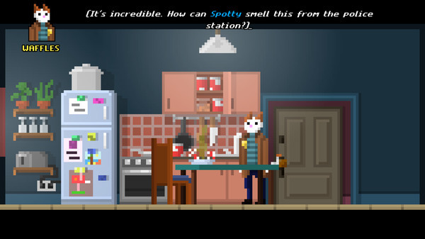 Игра Inspector Waffles, скриншот