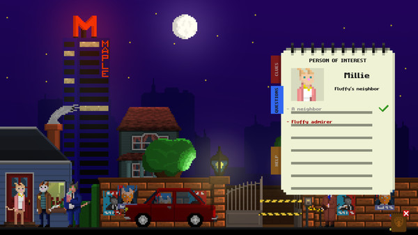 Игра Inspector Waffles, скриншот