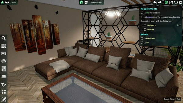 Игра Interior Designer, скриншот