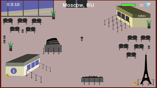 Игра International Secret Agent, скриншот