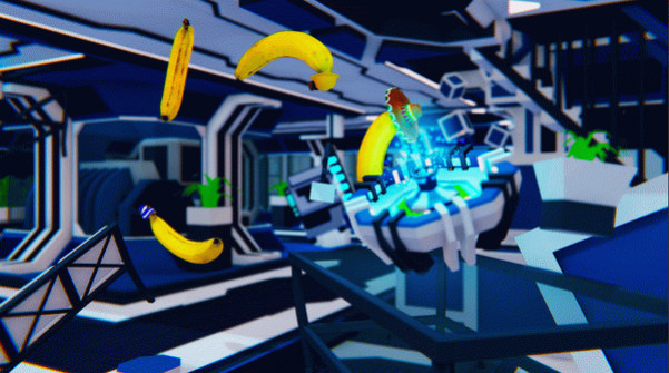 Игра International Space Banana, скриншот