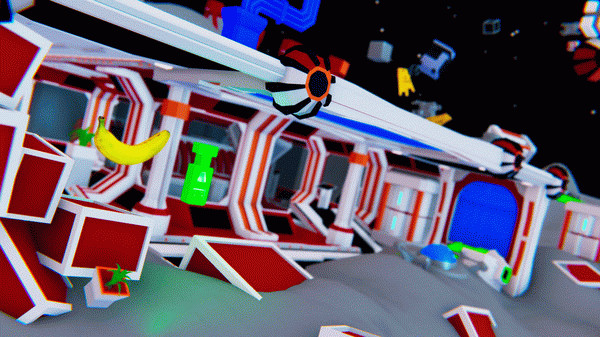 Игра International Space Banana, скриншот