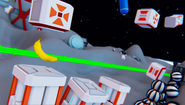 Игра International Space Banana, скриншот