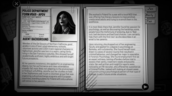 Игра Interrogation: You will be deceived, скриншот