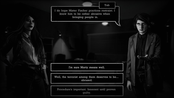 Игра Interrogation: You will be deceived, скриншот