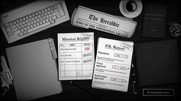 Игра Interrogation: You will be deceived, скриншот