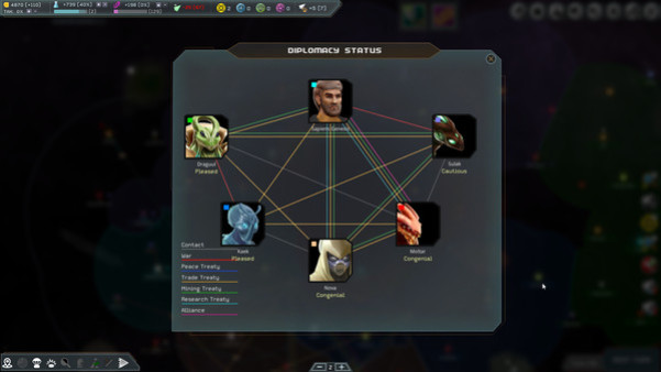 Игра Interstellar Space: Genesis, скриншот