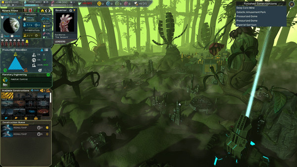 Игра Interstellar Space: Genesis, скриншот