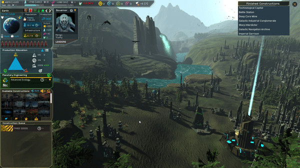 Игра Interstellar Space: Genesis, скриншот