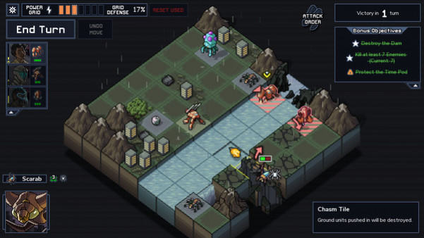 Игра Into the Breach, скриншот