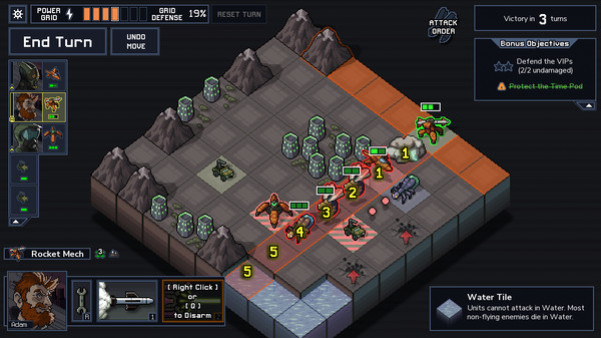 Игра Into the Breach, скриншот
