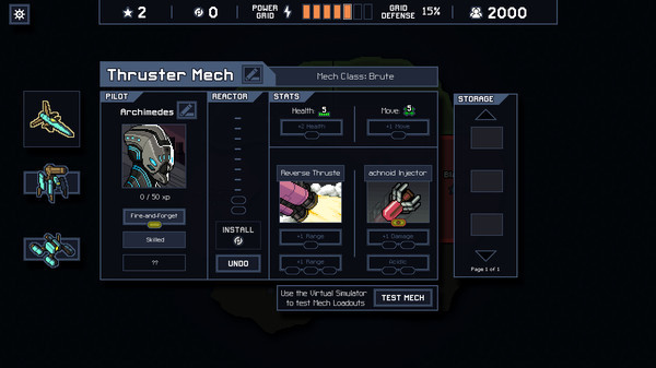 Игра Into the Breach, скриншот