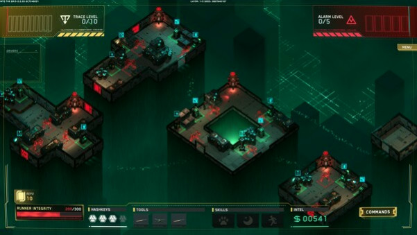 Игра Into The Grid, скриншот