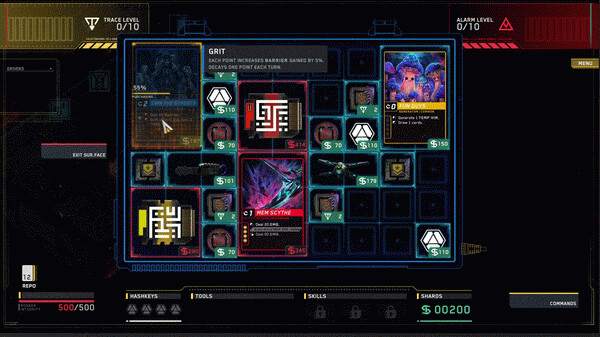 Игра Into The Grid, скриншот