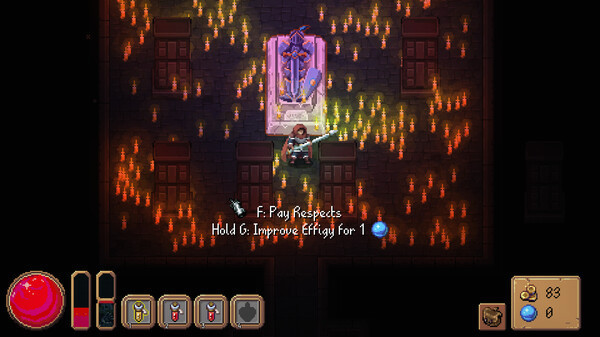 Игра Into the Necrovale, скриншот