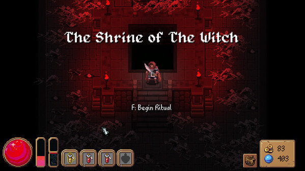 Игра Into the Necrovale, скриншот
