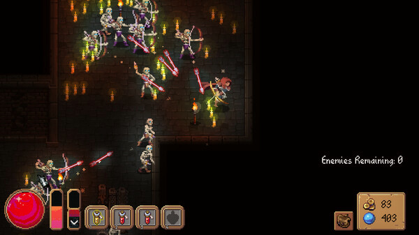 Игра Into the Necrovale, скриншот