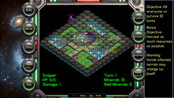 Игра Invaderz, скриншот