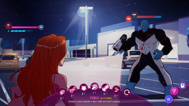 Игра Invincible Presents: Atom Eve, скриншот
