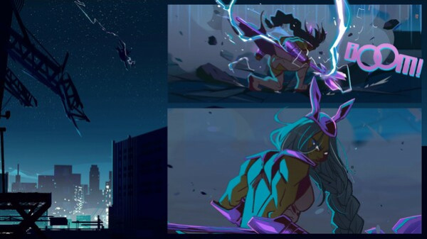 Игра Invincible Presents: Atom Eve, скриншот