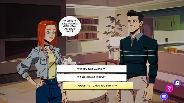 Игра Invincible Presents: Atom Eve, скриншот