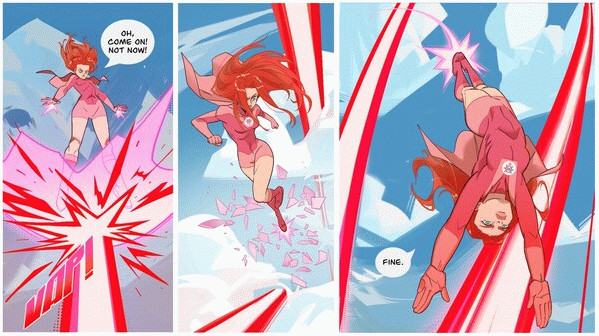 Игра Invincible Presents: Atom Eve, скриншот