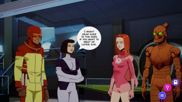 Игра Invincible Presents: Atom Eve, скриншот