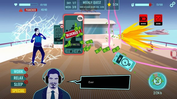 Игра Invisible Fist, скриншот