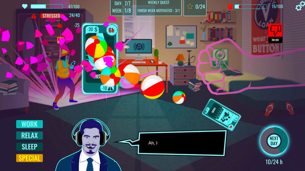 Игра Invisible Fist, скриншот
