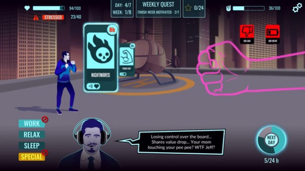 Игра Invisible Fist, скриншот