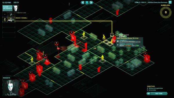 Игра Invisible, Inc., скриншот