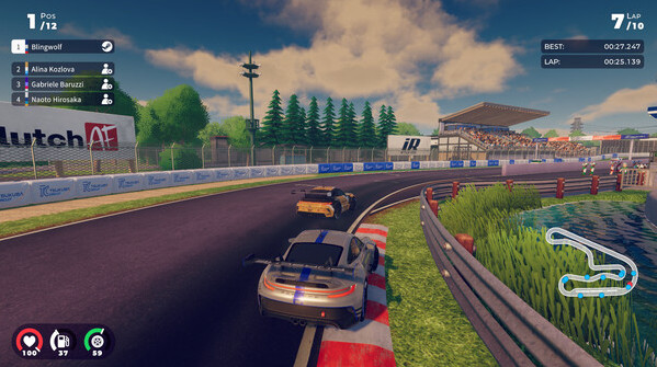 Игра iRacing Arcade, скриншот