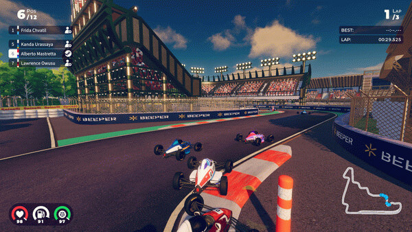 Игра iRacing Arcade, скриншот