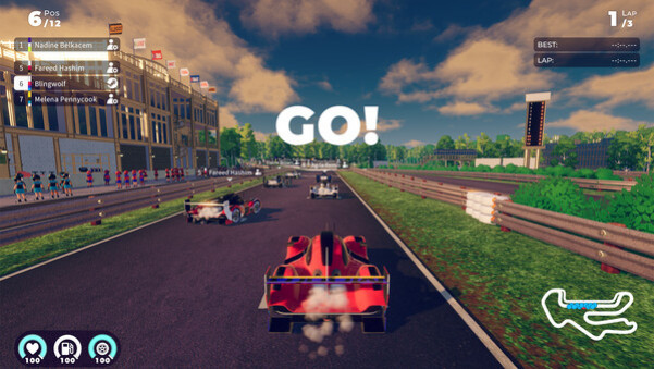 Игра iRacing Arcade, скриншот