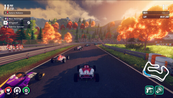 Игра iRacing Arcade, скриншот