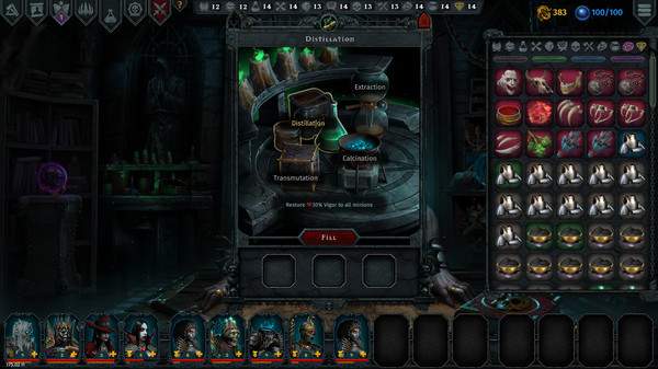 Игра Iratus: Lord of the Dead, скриншот