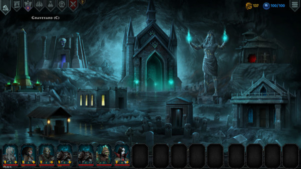 Игра Iratus: Lord of the Dead, скриншот
