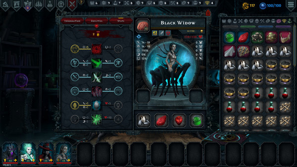 Игра Iratus: Lord of the Dead, скриншот