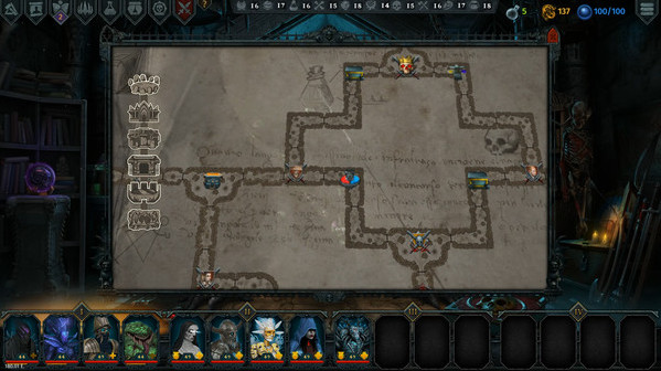 Игра Iratus: Wrath of the Necromancer, скриншот