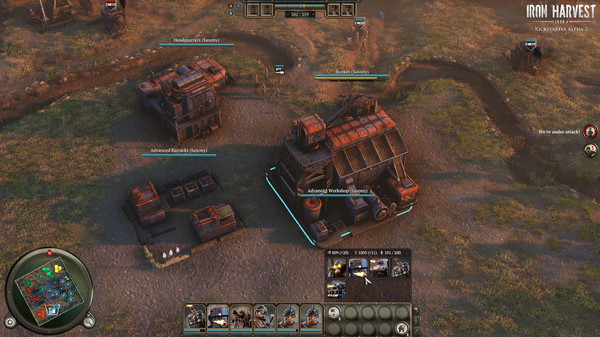 Игра Iron Harvest, скриншот