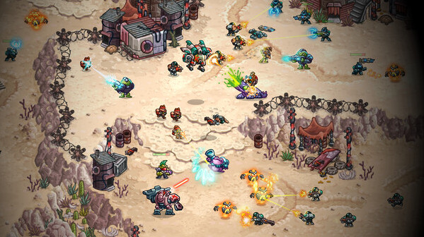 Игра Iron Marines Invasion, скриншот