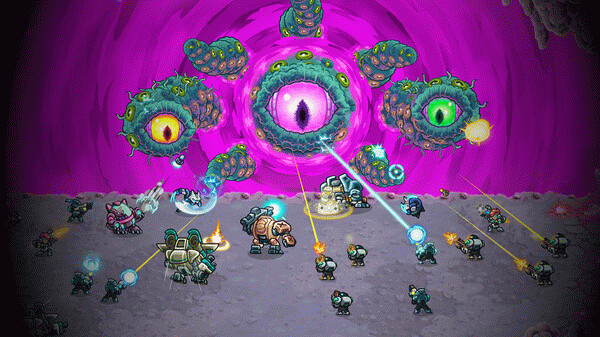 Игра Iron Marines Invasion, скриншот