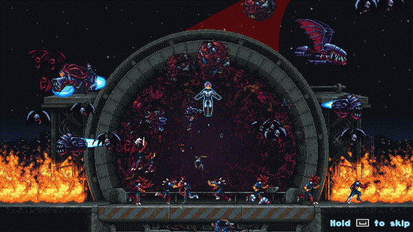 Игра Iron Meat, скриншот