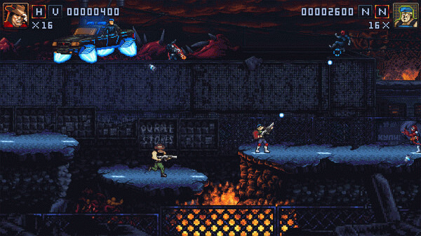 Игра Iron Meat, скриншот