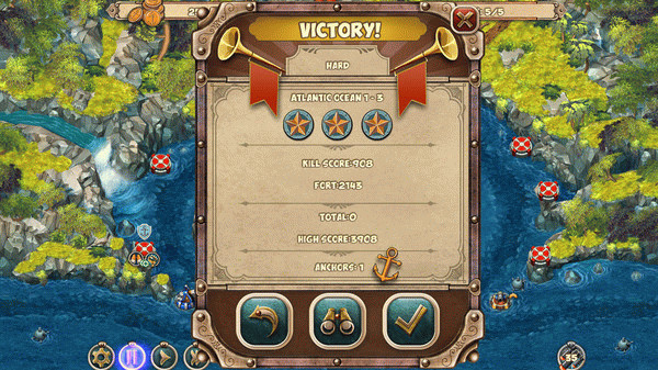 Игра Iron Sea Defenders, скриншот