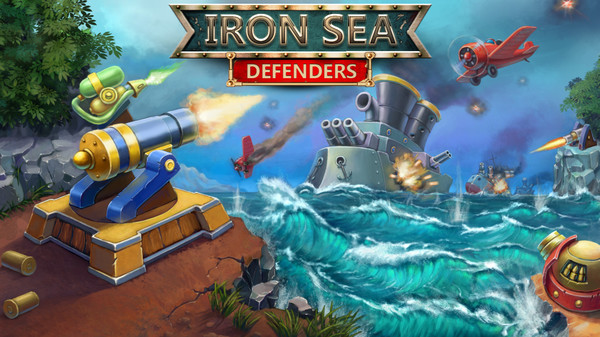 Игра Iron Sea Defenders, скриншот