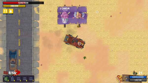 Игра IRON WORLD, скриншот