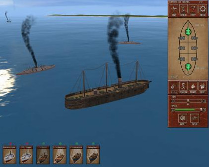 Игра Ironclads: American Civil War, скриншот