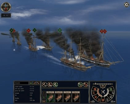 Игра Ironclads: High Seas, скриншот