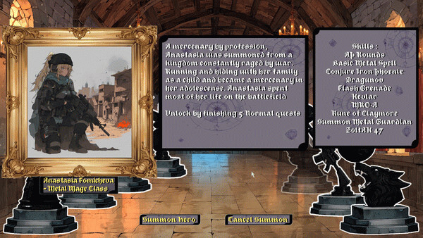 Игра Isekai Survivors, скриншот